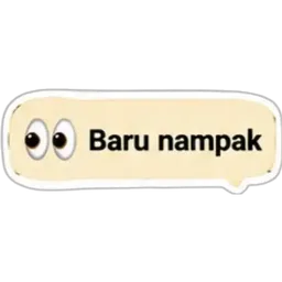 reaksi, mata, baru nampak, chat