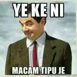 meme, sindir, ye ke, macam tipu, tak percaya