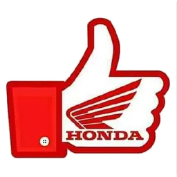 ok, thumbs up, bagus, logo, honda