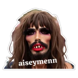 lucu, reaksi, aiseymen, makeup