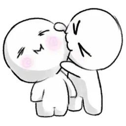 malu, couple, cium, sayang, peluk