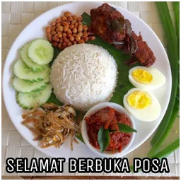 ramadan, makanan, berbuka puasa, nasi lemak, iftar