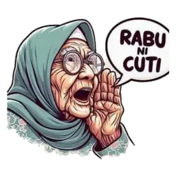 jerit, cuti, holiday, rabu, nenek