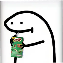 meme, minum, stickman, milo