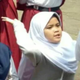 sekolah, tudung, reaksi, muka pelik, budak sekolah