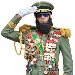 hormat, salute, tentera, jeneral, dictator