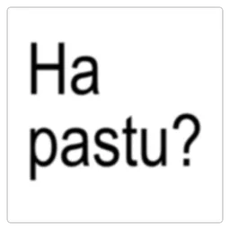 teks, soalan, ha pastu, pastu
