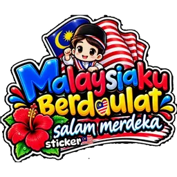 merdeka, jalur gemilang, malaysiaku, bunga raya, salam merdeka