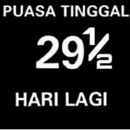ramadan, lawak, puasa, kira hari