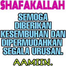 doa, sakit, aamiin, kesembuhan, shafakallah