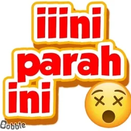 reaksi, emoji, parah, iiini parah