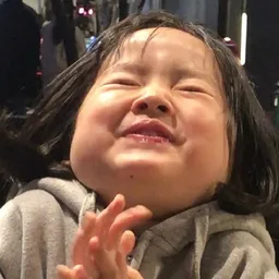 comel, gembira, budak, muka lucu, tepuk tangan