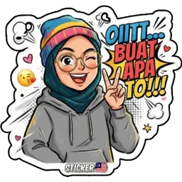 hijab, tanya, peace, buat apa, oiitt