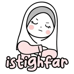 hijab, muslimah, sabar, istighfar
