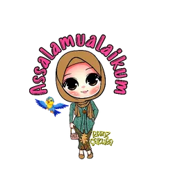 salam, assalamualaikum, comel, hijab, muslimah