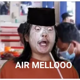 terkejut, meme, songkok, kelakar, muka putih, muka lucu, air mello
