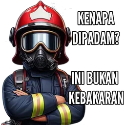 kenapa dipadam, sindir, kebakaran, bomba, fireman