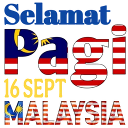 selamat pagi, pagi, jalur gemilang, hari malaysia, 16 september