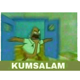 salam, meme, sapaan, kumsalam, deep fried