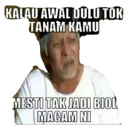 lawak, sindir, pakcik, tok, biol