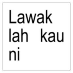lawak, teks, sindir, kelakar