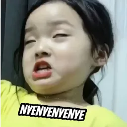 meme, budak, muka, nyenyenye, mengejek