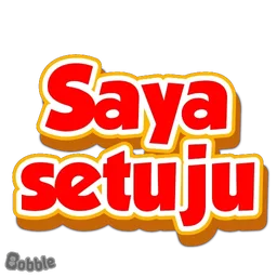 ok, setuju, saya setuju, agree
