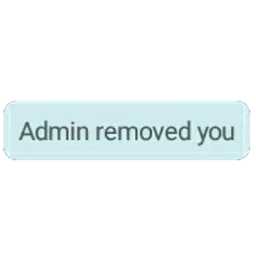 group chat, admin, removed you, kick, whatsapp
