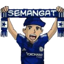 semangat, sorak, bola, jersi, peminat