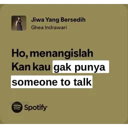 menangis, sedih, lirik lagu, spotify, kesepian