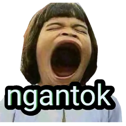 tidur, mengantuk, penat, ngantok, menguap