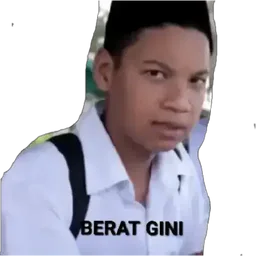 reaksi, meme, budak sekolah, berat gini