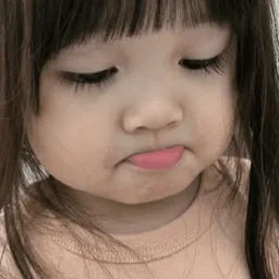 budak comel, merajuk, sedih, muncung, kecewa