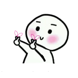 love, comel, finger heart, blush, cute, i love u, love you, i love you