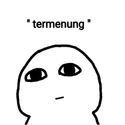 meme, blur, termenung, kosong, fikir