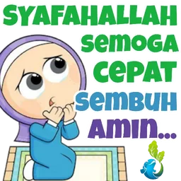 doa, amin, sakit, cepat sembuh, syafahallah