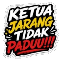 puji, teks, ketua, jarang, tidak padu, padu