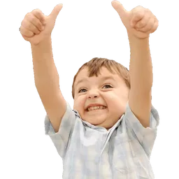 setuju, okay, gembira, thumbs up, budak, bagus