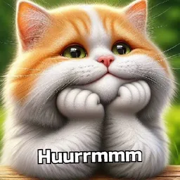 kucing, comel, cat, merajuk, huurrmmm