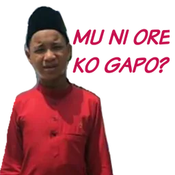 soalan, sindir, baju melayu, loghat kelantan, mu ni ore ko gapo