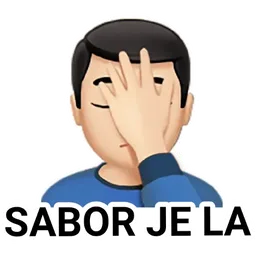 sabar, emoji, geram, facepalm, sabar je la