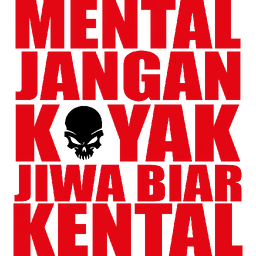 semangat, jangan koyak, mental, jiwa kental, tengkorak