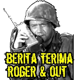 faham, tentera, berita terima, roger, radio