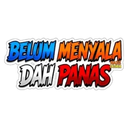 teks, perli, belum menyala, dah panas