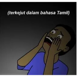 terkejut, reaksi, meme, shock, tamil