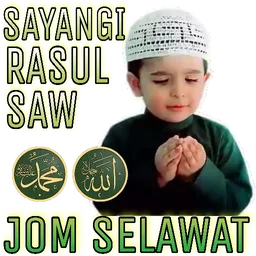 doa, selawat, islam, budak, rasul