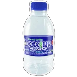 minum, air mineral, botol air, cactus, susu semulajadi