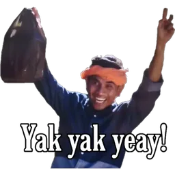 lawak, gembira, raikan, seronok, yak yak yeay