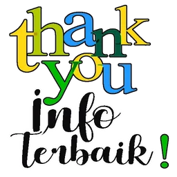 terima kasih, thank you, info terbaik, terbaik