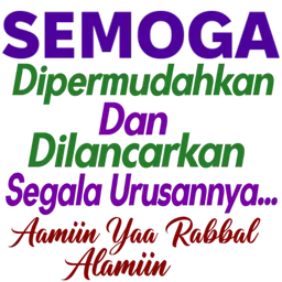 doa, aamiin, semoga dipermudahkan, urusan, dilancarkan